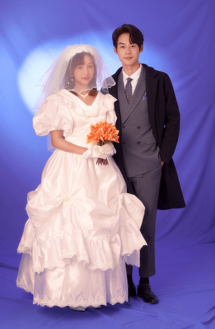 乔家的儿女三丽同款复古婚纱照第一章