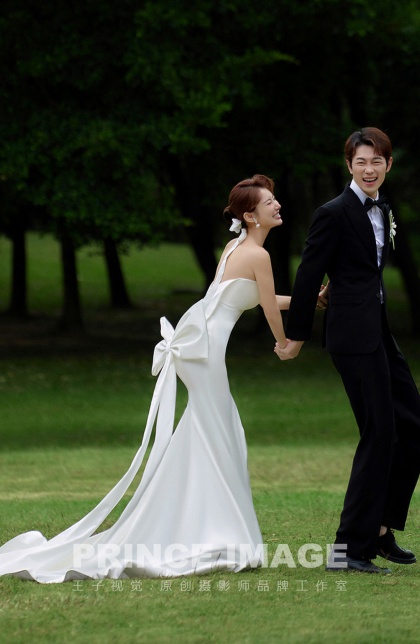 鱼尾婚纱（森系）