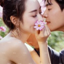 傲立的花息_深圳婚纱摄影