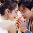 傲立的花息_深圳婚纱摄影