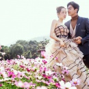 傲立的花息_深圳婚纱摄影