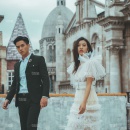 秋日的私语_深圳婚纱摄影