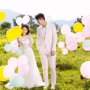 告白气球_丽江婚纱摄影