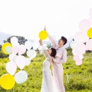 告白气球_丽江婚纱摄影