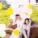 告白气球_丽江婚纱摄影