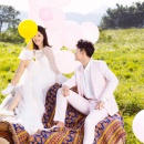 告白气球_丽江婚纱摄影