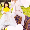 告白气球_丽江婚纱摄影