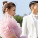 粉色高尔夫_婚礼