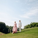 粉色高尔夫_婚礼