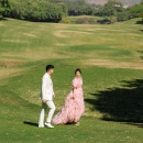 粉色高尔夫_婚礼