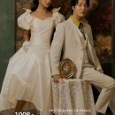 古董真丝婚纱系列1908_婚纱