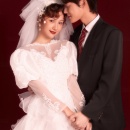 乔家的儿女三丽同款复古婚纱照第二章_婚纱_婚纱照_复古婚纱照