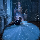 迪士尼公主夜景_夜景