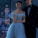 迪士尼公主夜景_夜景