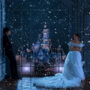 迪士尼公主夜景_夜景