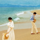 夏日少女（油画）_