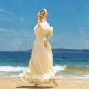 夏日少女（油画）_