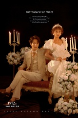 古董真丝婚纱系列1912